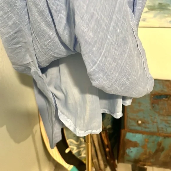 ⭐️Sand & Spirit Periwinkle Braided
Metallic Sundress, Excellent Condition,Size M - Picture 16 of 16